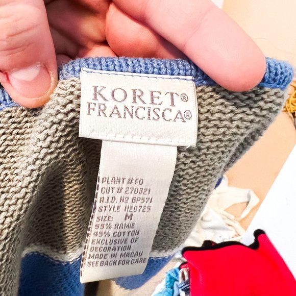 Vintage Mix Patterned Embroidered Top - Picture 7 of 8